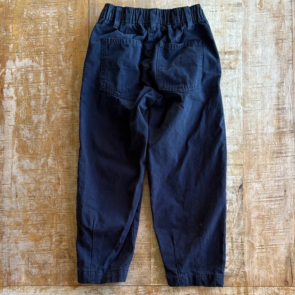 Zara Kids' Olive and Navy Pants size 6